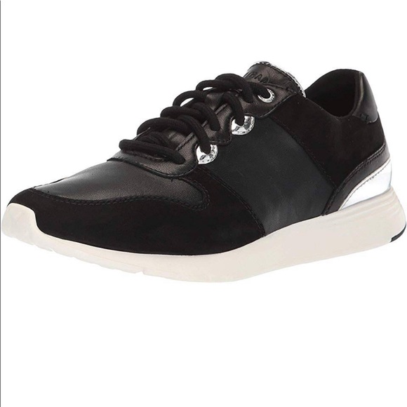 NWOT Cole Haan Grand OS black/silver sneakers 11B - Picture 6 of 11